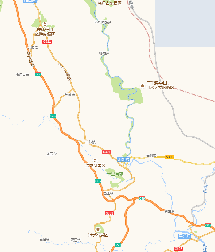 阳朔地图